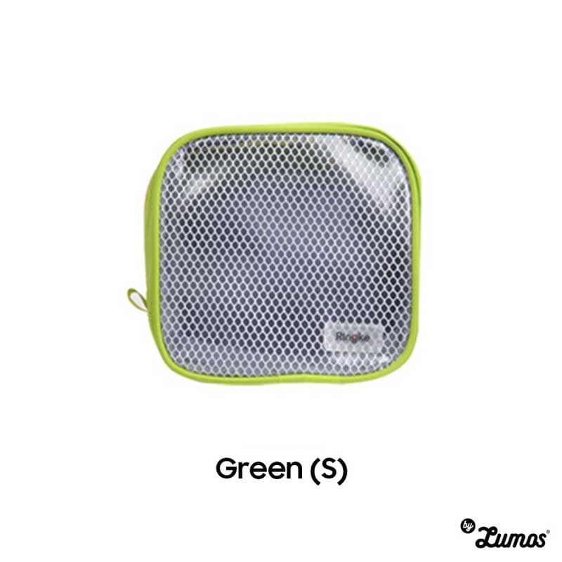 Ringke ORGANIZER POUCH Packing Storage Pouch Zipper Electronics Organizer Travel Digital Storage Bag – Green / s