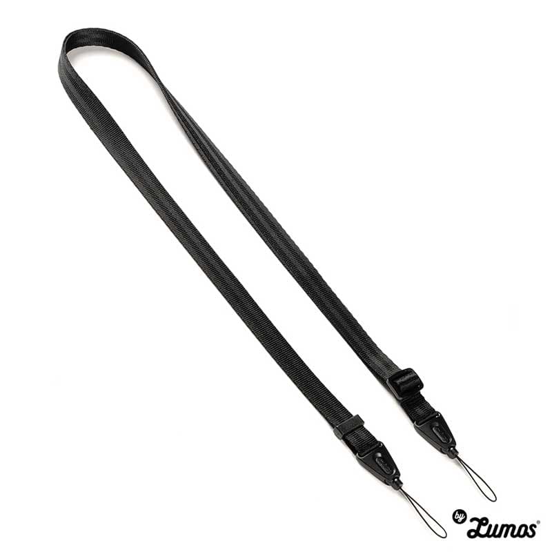 RINGKE SHOULDER STRAP with Smart Device Universal Phone Lanyard Adjustable Crossbody Convertible Neck Strap, Wrist Strap – Black