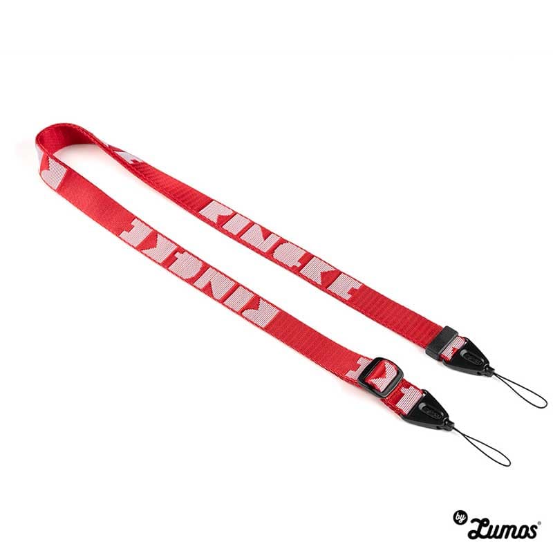 Ringke SHOULDER STRAP DESIGN with Smart Device or Smartphone, Camera, DSLR and All Device – Lettering Red