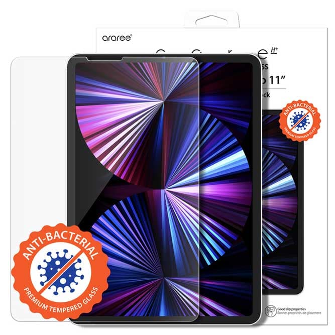 Araree Core iPad Air 4 & 5 10.9 inch / iPad Pro 11& 12.9 inch Tempered Glass – iPad Pro 11 inch