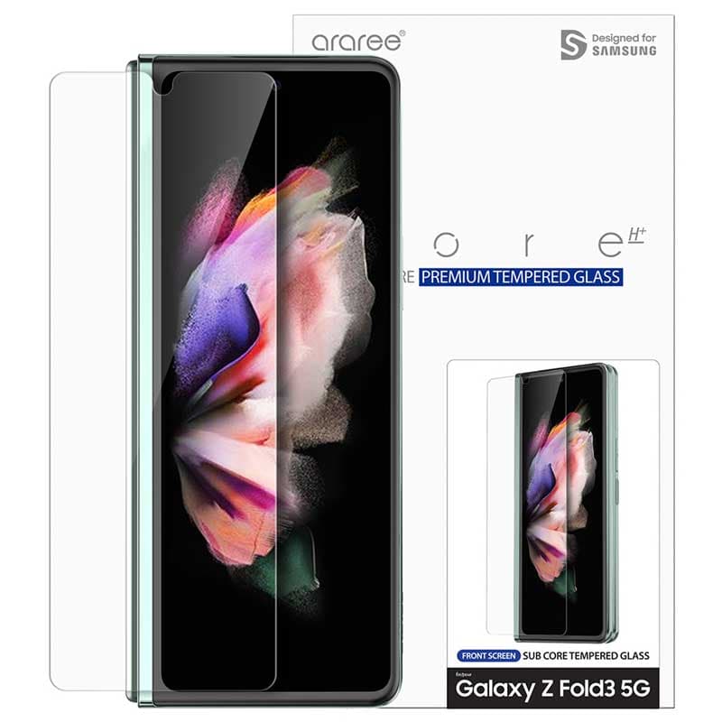 Araree Subcore Samsung Galaxy Z Fold 3 Tempered Glass – Galaxy Z Fold 3