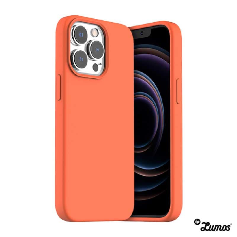 Araree TYPOSKIN Apple iPhone 13 / 13 Mini / 13 Pro / 13 Pro Max Soft &Smooth Silicone Protective Phone Case – Coral / iphone 13