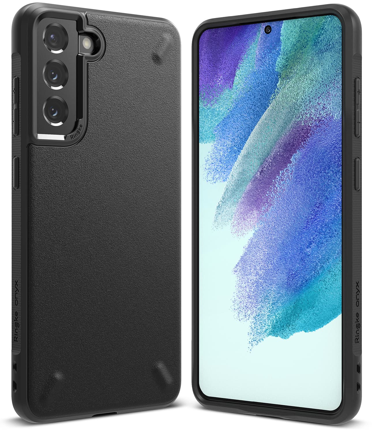 RINGKE ONYX SERIES FOR SAMSUNG GALAXY S21 FE 5G PROTECTIVE PHONE CASE & CASING – Black