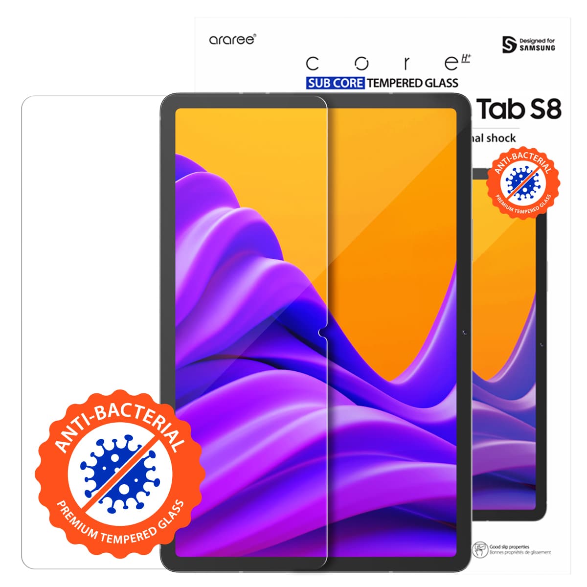 ARAREE SUBCORE Samsung Galaxy Tab S8 / S8 Plus / S8 Ultra Tempered Glass – Tab S8