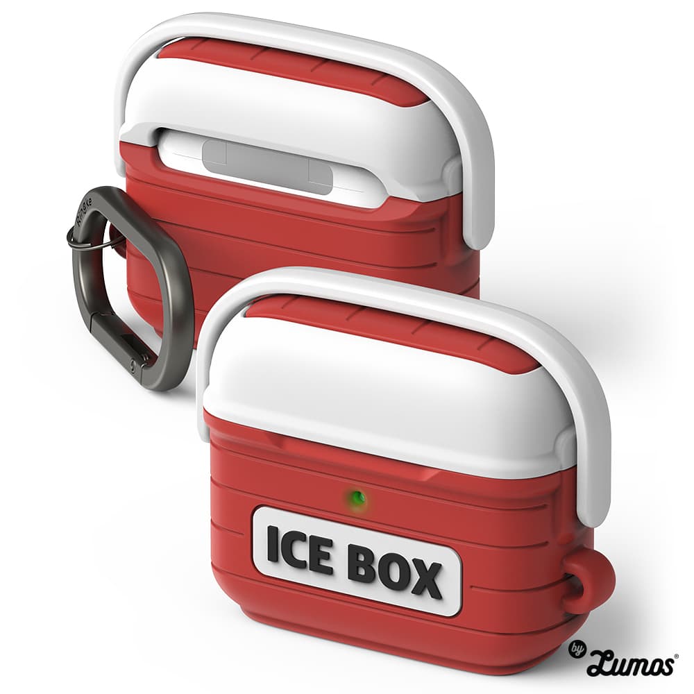 RINGKE AIRPODS 3RD ICE BOX Silicone Case Premium Shockproof – Red