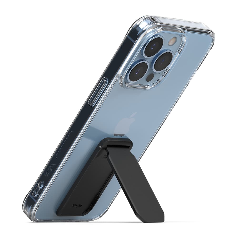 RINGKE OUTSTANDING MINI STAND Universal Smartphone Holder Kickstand Grip Support – Black