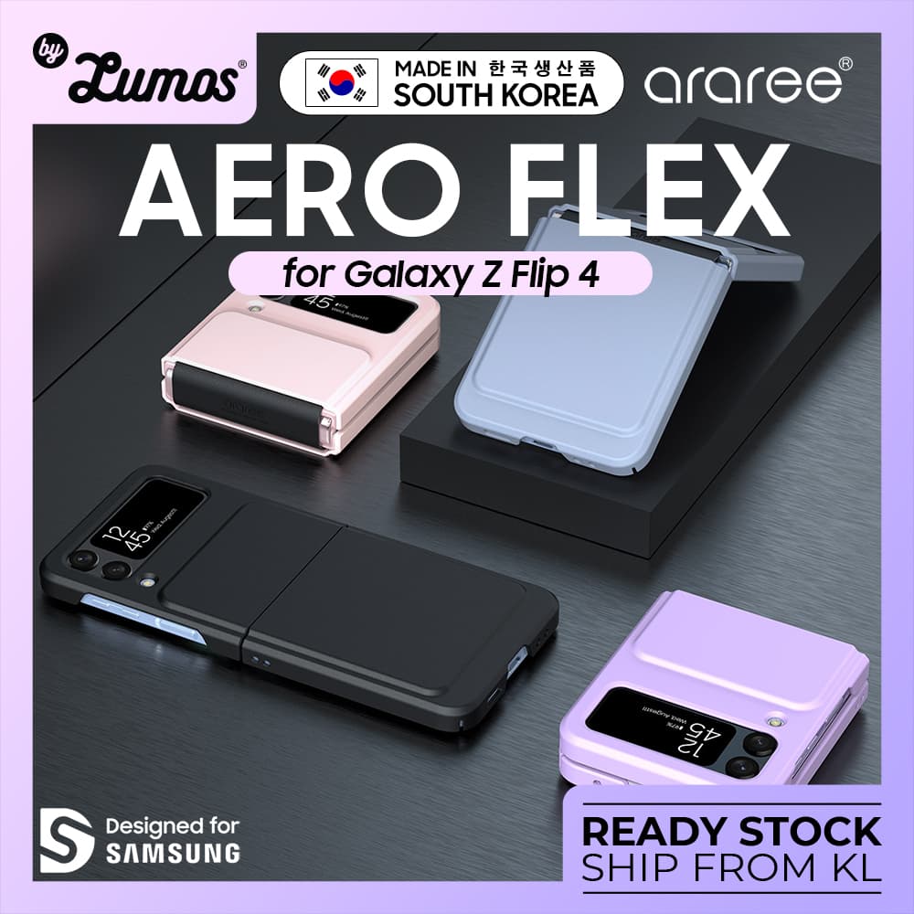 ARAREE AERO FLEX For Samsung Galaxy Z Flip 4 5G Protective Phone Case