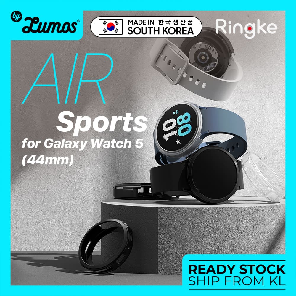 [READY STOCK] RINGKE AIR SPORTS Galaxy Watch 5 44mm Thin Soft Case