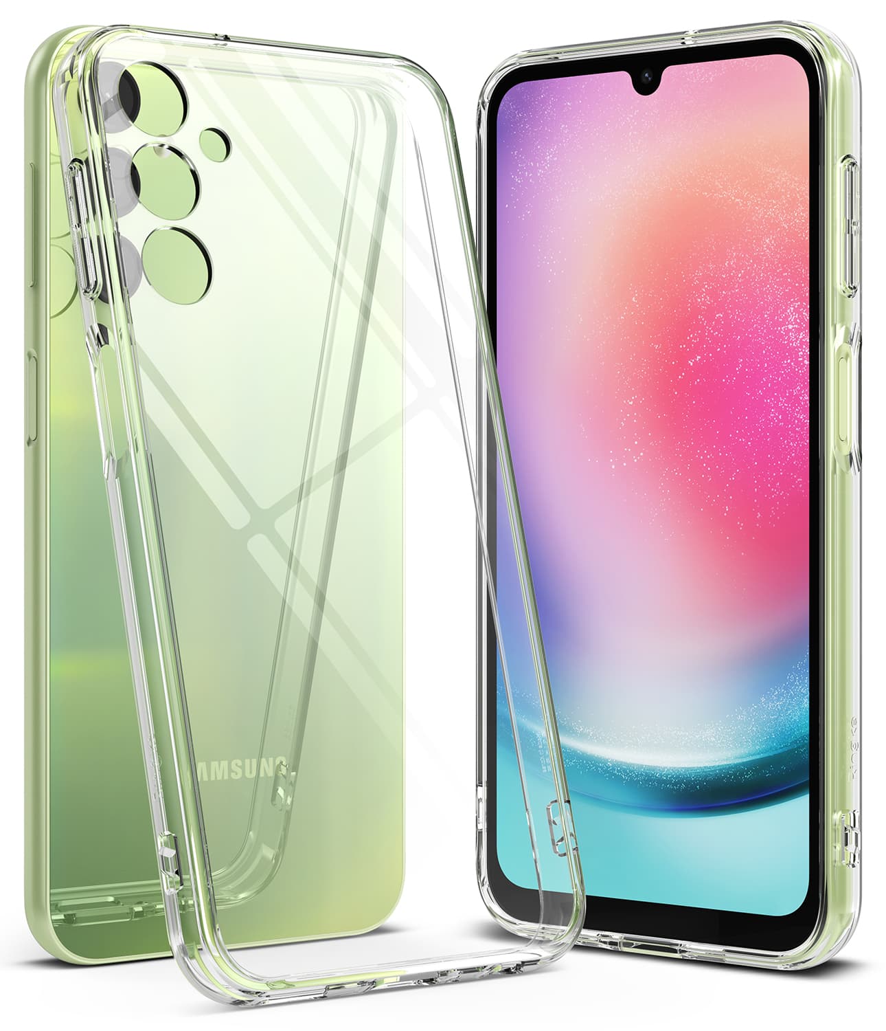 RINGKE FUSION SERIES For Samsung Galaxy A24 Protective Phone Case – Clear