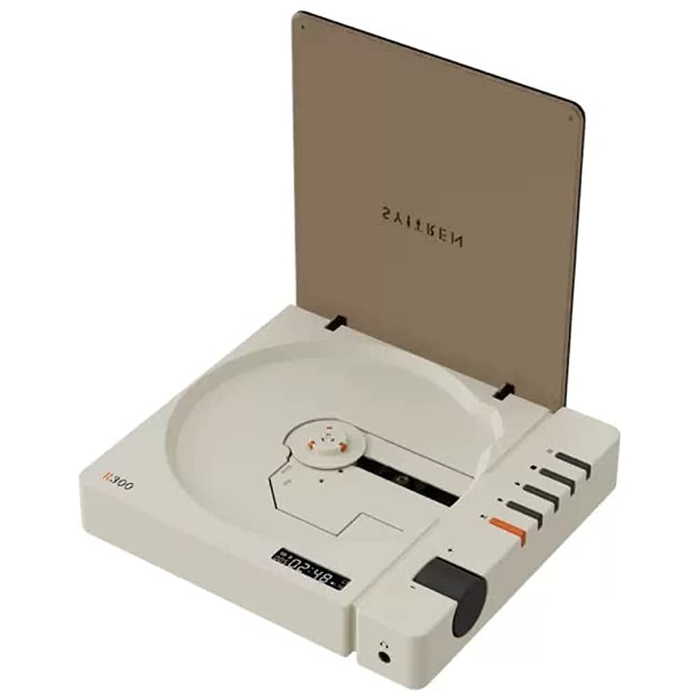 SYITREN R300 CD Player With Bluetooth – White