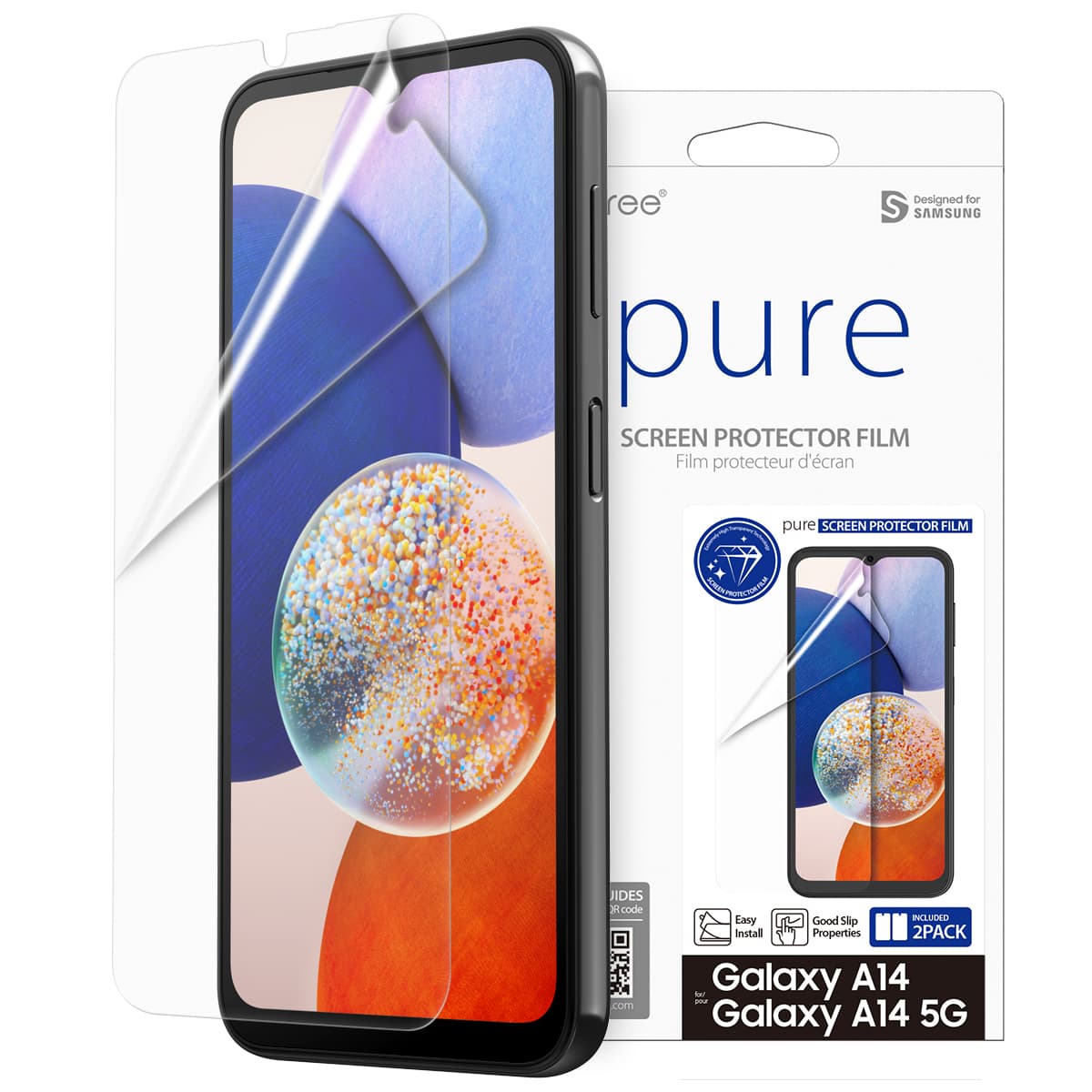 ARAREE PURE Samsung Galaxy A14 & A14 5G Screen Protector – A14/A14 5G