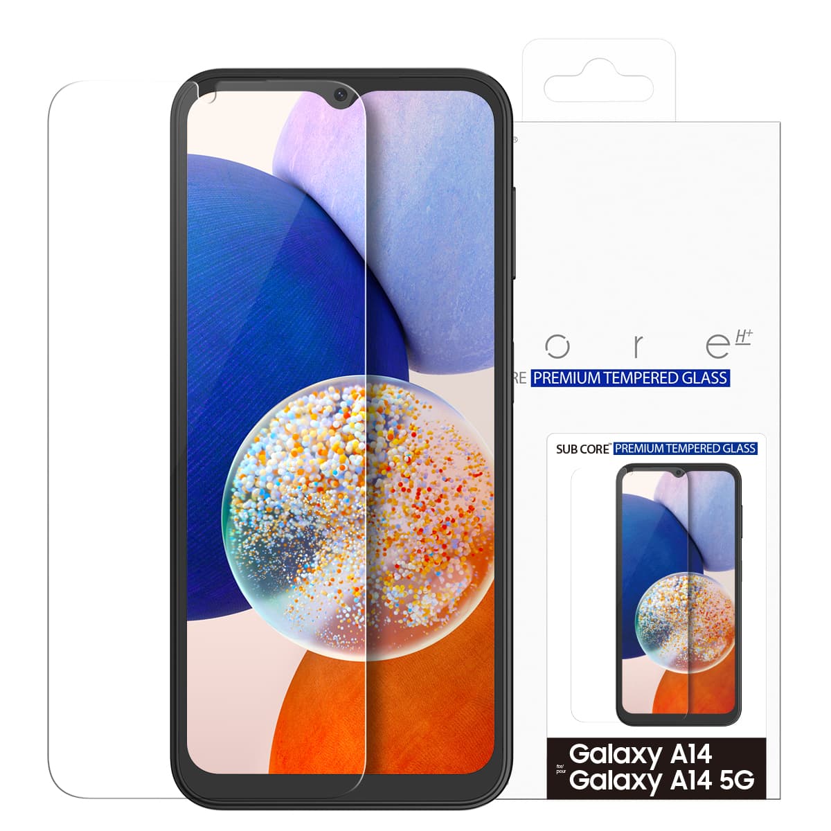 ARAREE SUB CORE Samsung A14 & A14 5G Premium Tempered Glass – A14/A14 5G