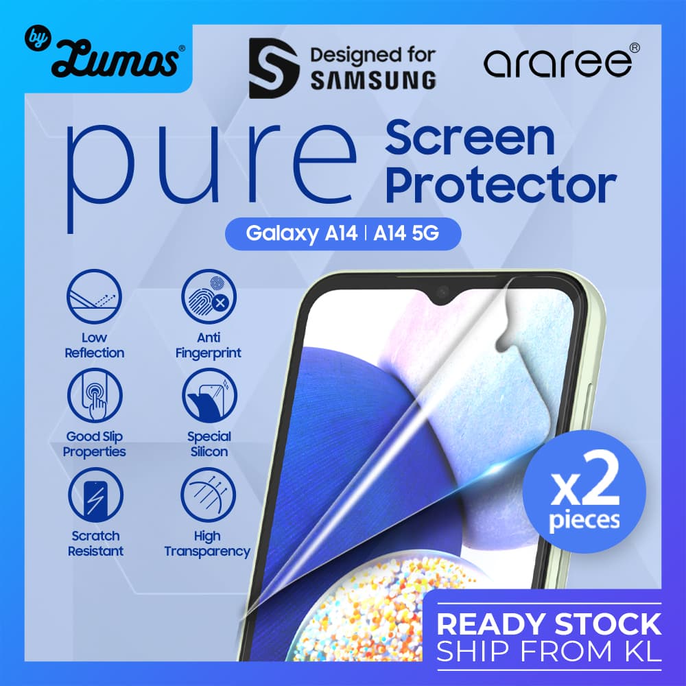 ARAREE PURE Samsung Galaxy A14 & A14 5G Screen Protector