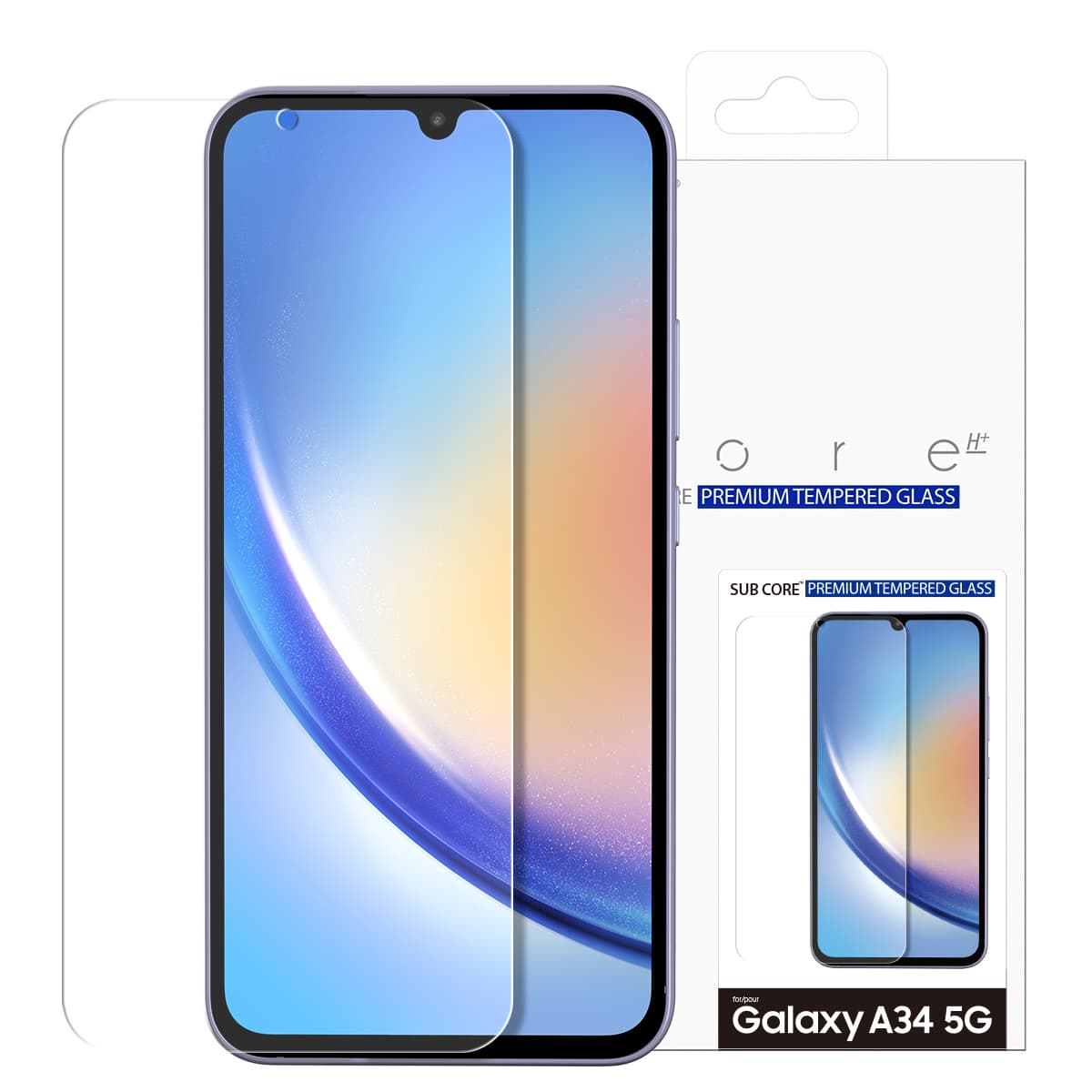 ARAREE SUB CORE Samsung A34 Premium Tempered Glass – A34