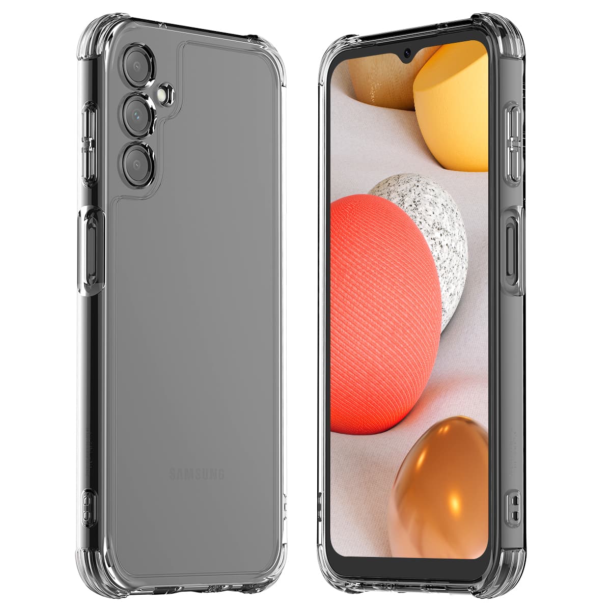 ARAREE FLEXIELD Samsung Galaxy A24 Soft Flexible Transparent Protective Case – Black
