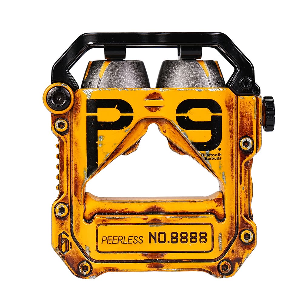 GRAVASTAR SIRIUS PRO Wireless Earbuds – War Damage Yellow