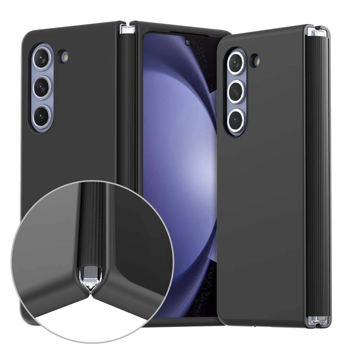 ARAREE AERO FLEX Samsung Galaxy Z Fold 5 Protective Phone Case – Black