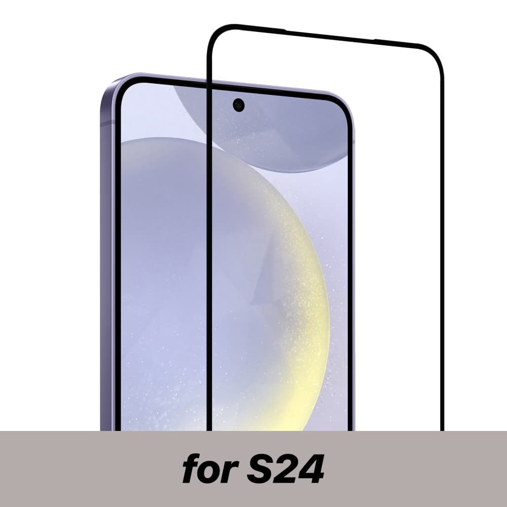 SIEGE GLASTIMATE FULL COVERAGE(ANTI-GLARE MATTE)PREMIUM TEMPERED GLASS SCREEN PROTECTION For Samsung Galaxy S24 Series – Samsung Galaxy S24