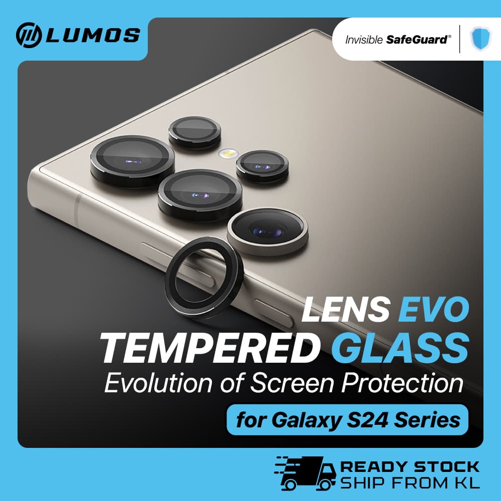 INVISIBLE SAFEGUARD 3D CAMERA LENS Samsung Galaxy S24 Series Camera Tempered Glass Protector