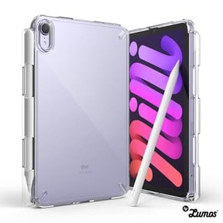 RINGKE Apple iPad Mini 6 Fusion Designed With Pen Holder Transparent Hard Protective Case – Clear