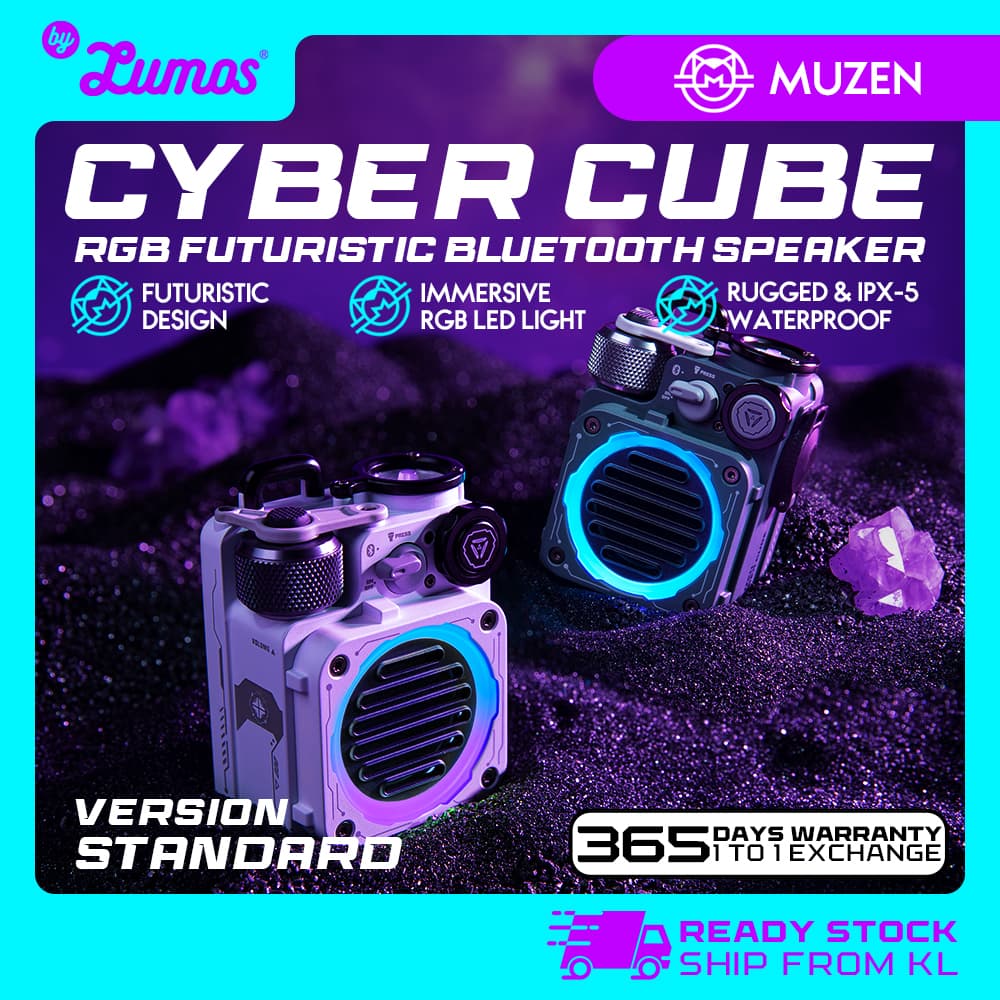 MUZEN CYBER CUBE RGB Speaker