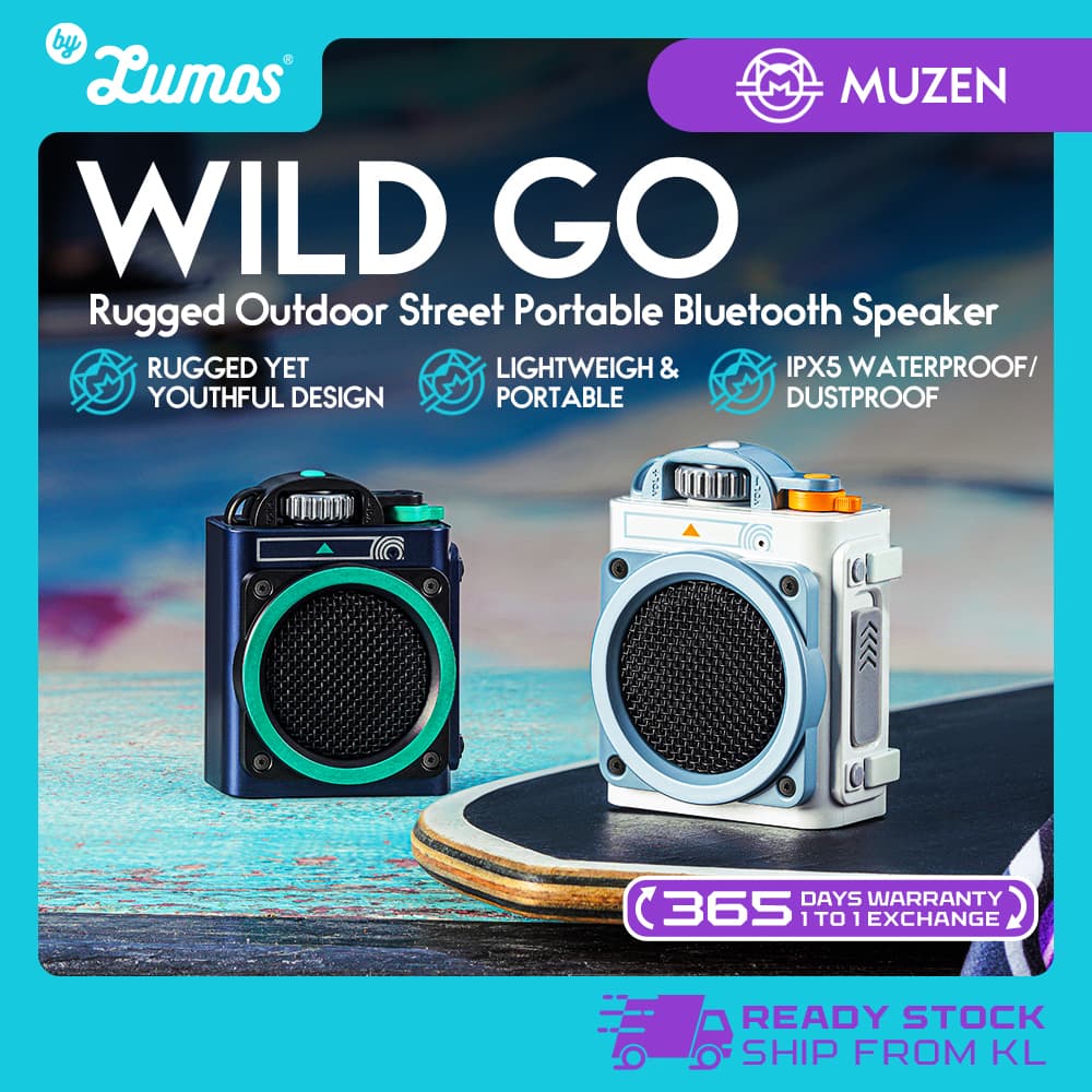 MUZEN WILD GO Bluetooth Portable Speaker