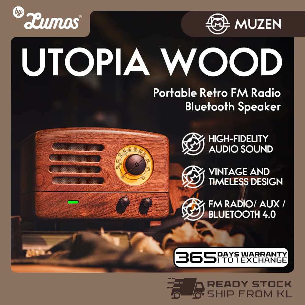 MUZEN OTR UTOPIA Portable Radio Speaker