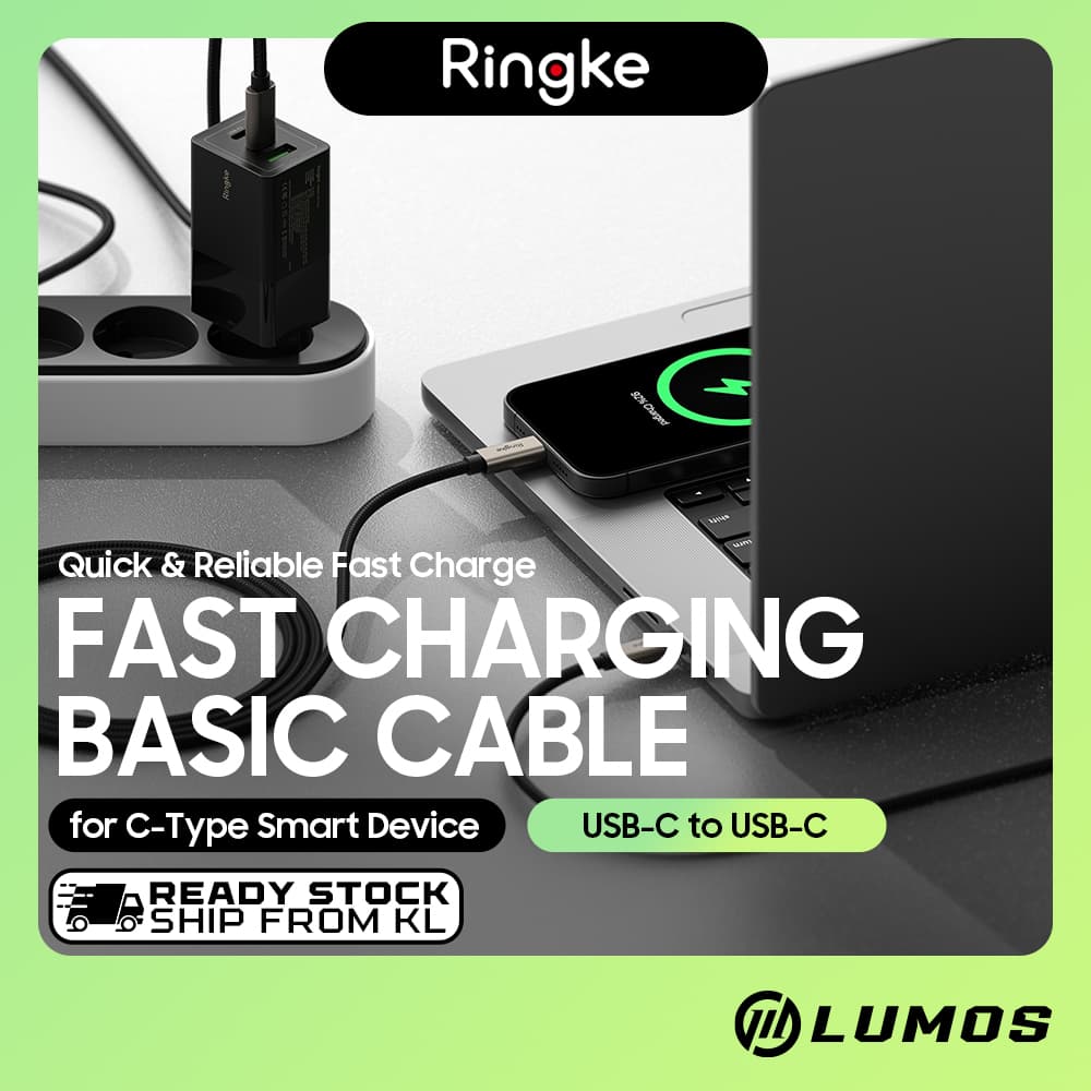 RINGKE USB TYPE C TO C Fast Charging Cable