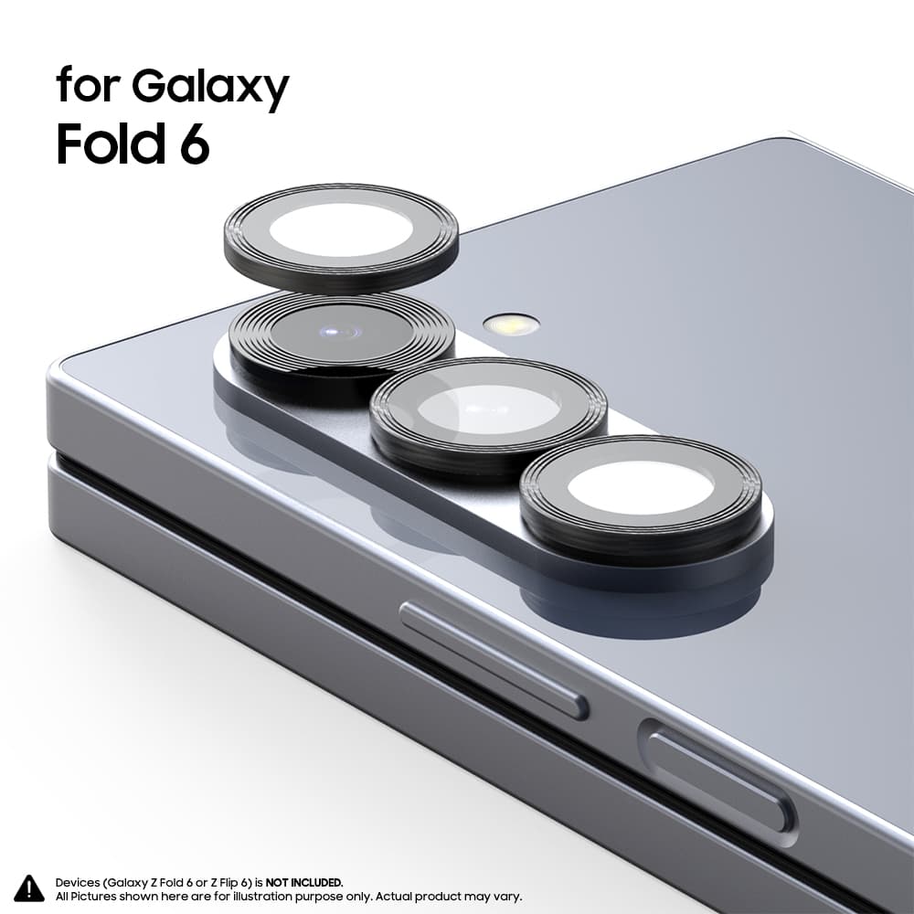 Araree Core MR for Samsung Galaxy Z Fold 6 Tempered Glass Lens Protector Minimizes Flash Light Glare