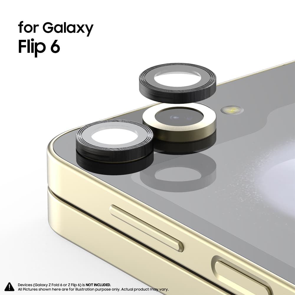 Araree Core MR for Samsung Galaxy Z Flip 6 Tempered Glass Lens Protector Minimizes Flash Light Glare