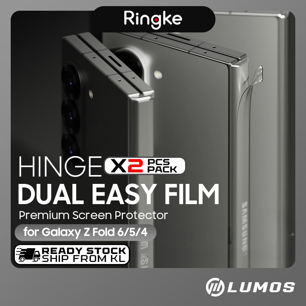 RINGKE HINGE DUAL EASY FILM for Galaxy Z Fold 6 / 5 / 4