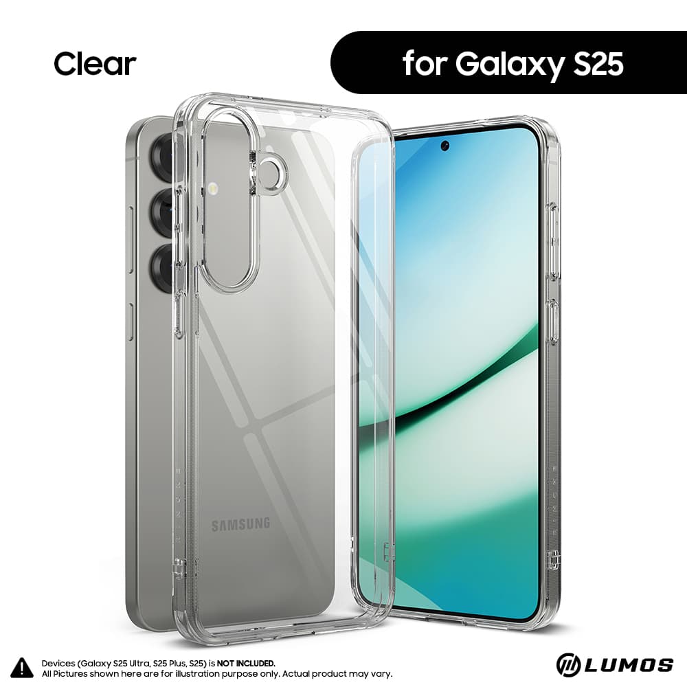 Ringke FUSION Case for Samsung Galaxy S25/ S25 Plus/ S25 Ultra – S25 Clear