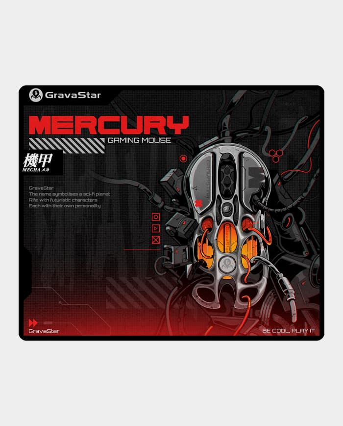 GRAVASTAR MERCURY MOUSE PAD for All Mouse