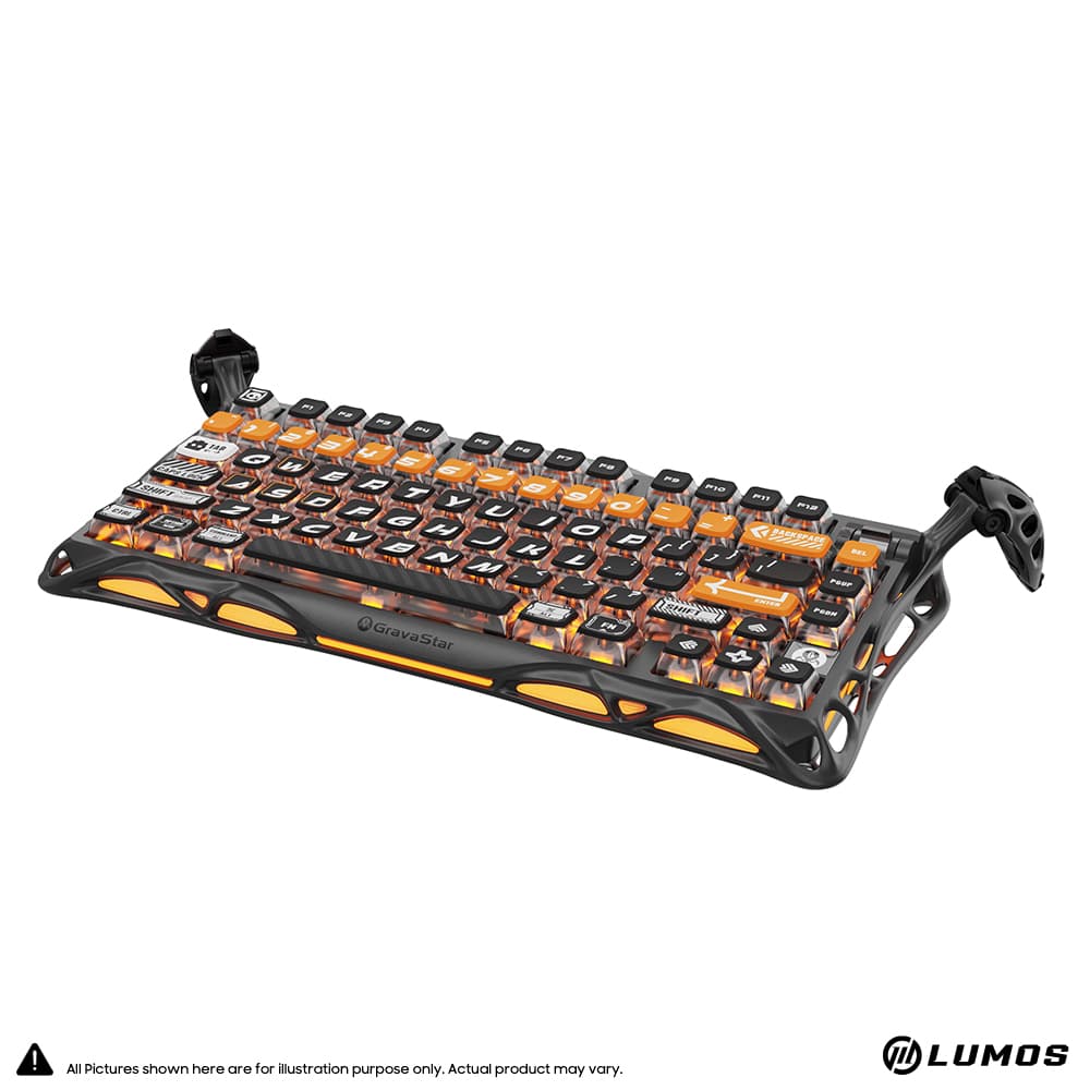 GRAVASTAR MERCURY K1 PRO RGB Keyboard – Cyber Flare