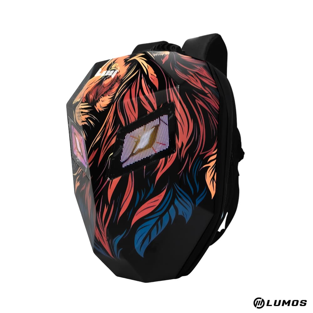 LOY STARKGAZE LED Knight Backpack – Lion Design