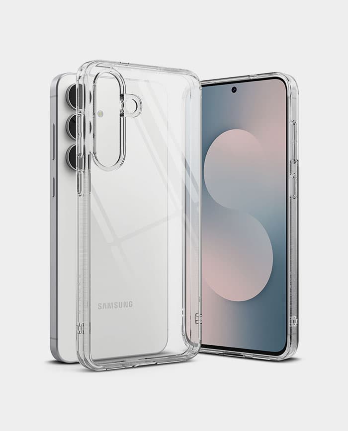 Ringke FUSION Series Case Samsung Galaxy S25 FE Drop Protection Transparent Slim Phone Case Shockproof Bumper Case Cover