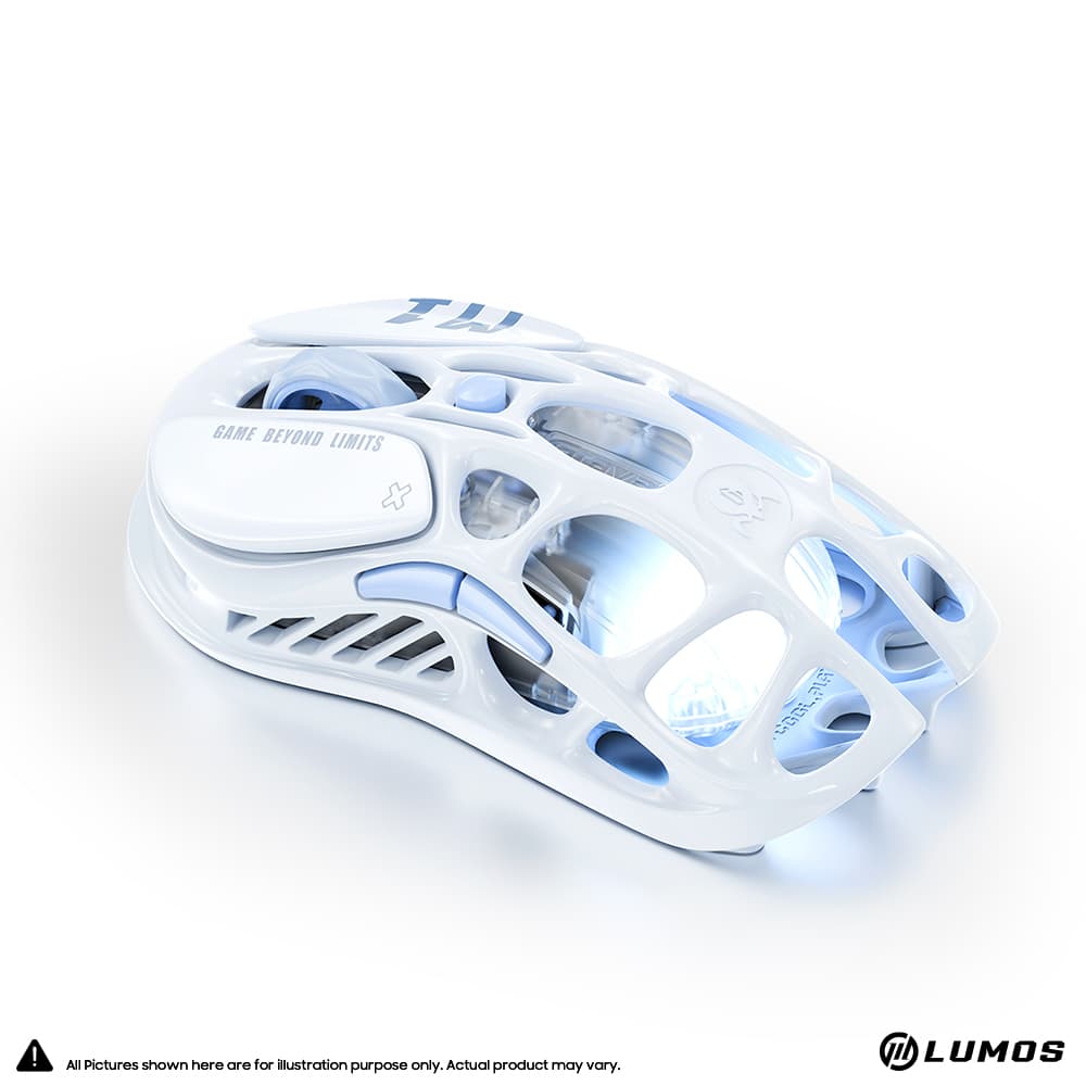GRAVASTAR MERCURY M1 PRO Special Edition Wireless Gaming Mouse – Ice Blue