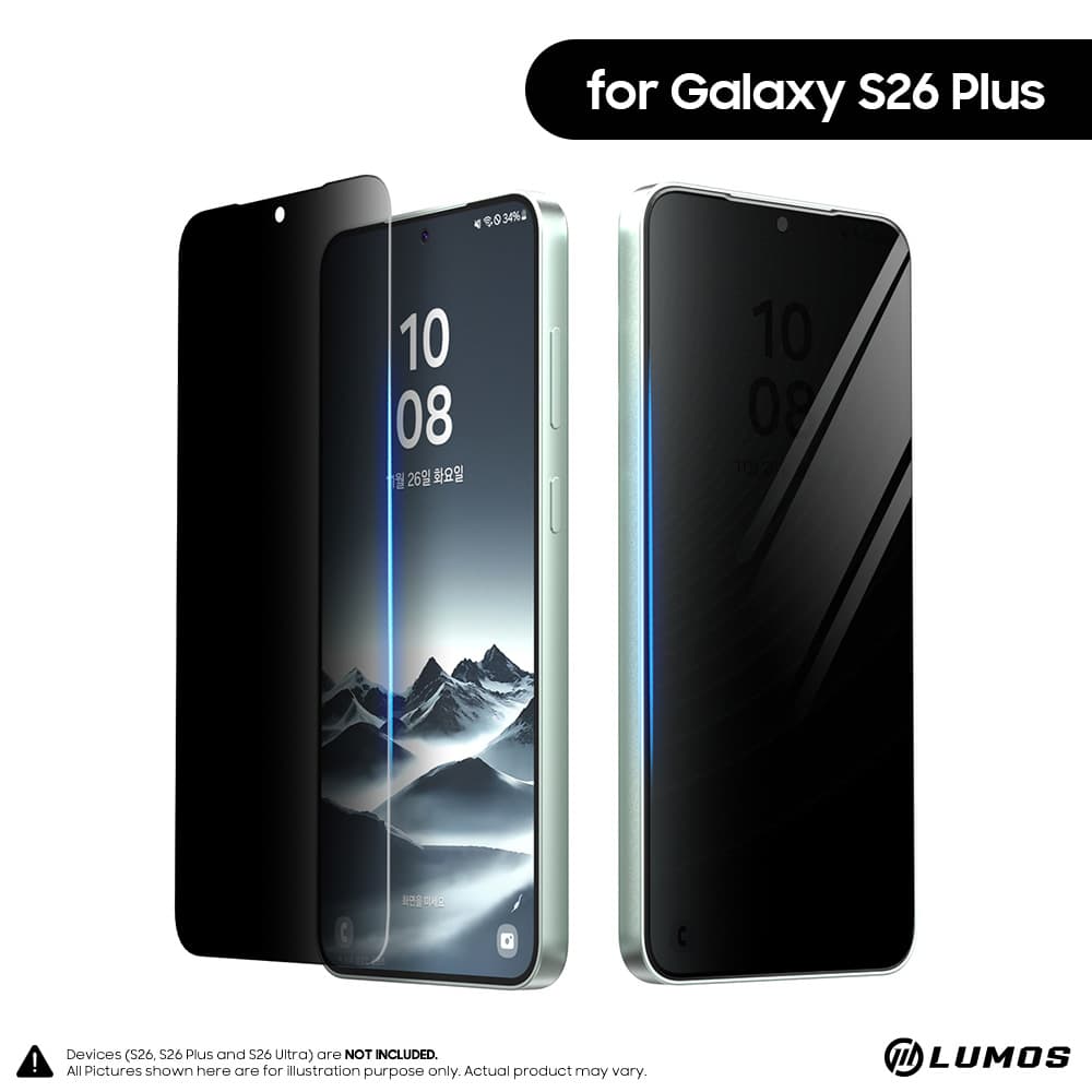 Araree Sub Core Privacy Samsung Galaxy S26 / S26 Plus / S26 Ultra Tempered Glass Screen Protector – S26 Plus Privacy