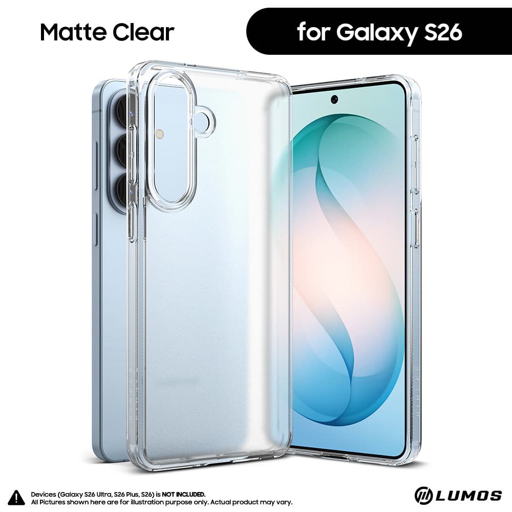 Ringke FUSION Series Case Samsung Galaxy S26 / S26 Plus/ S26 Ultra Drop Protection Phone Case – S26 Matte Clear