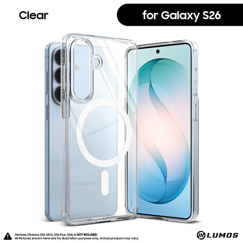 Ringke FUSION MAGNETIC Series for Samsung Galaxy S26 / S26 Plus / S26 Ultra Phone Case – S26 Clear