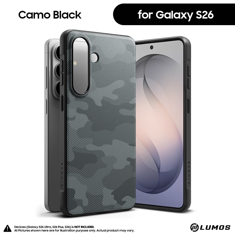 Ringke ONYX Series for Samsung Galaxy S26/ S26 Plus / S26 Ultra Protective Phone Case – S26 Camo Black