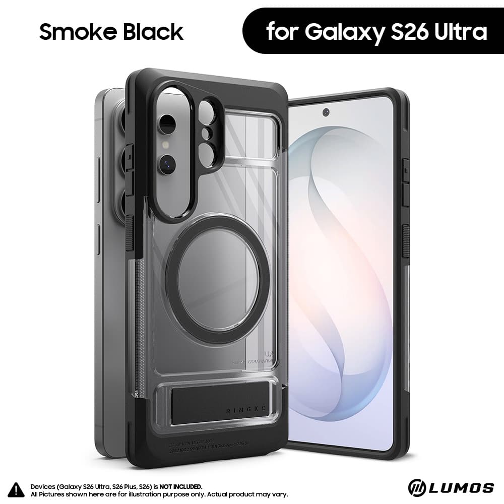 Ringke UX MAGNETIC Series CASE for Samsung Galaxy S26 Ultra Protective Phone Case & Casing – S26 Ultra Smoke Black