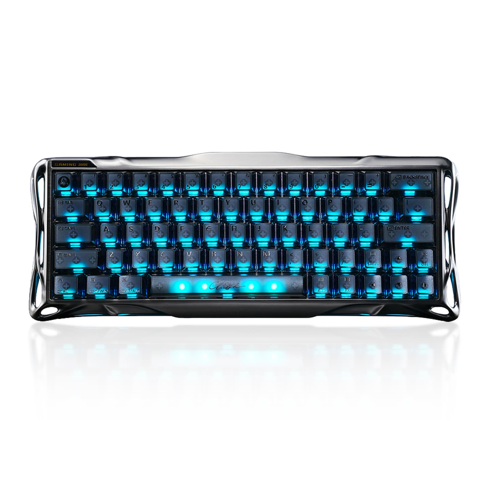 Gravastar V60 Pro 60% Hall Effect Magnetic Switch Gaming Keyboard – Gunmetal Smok