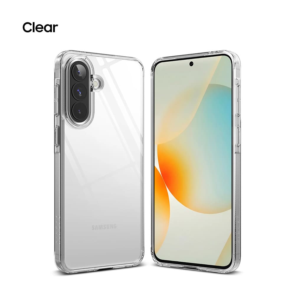 Ringke FUSION Case Samsung Galaxy A57 Drop Protection Transparent Slim Phone Case and Cover – Clear