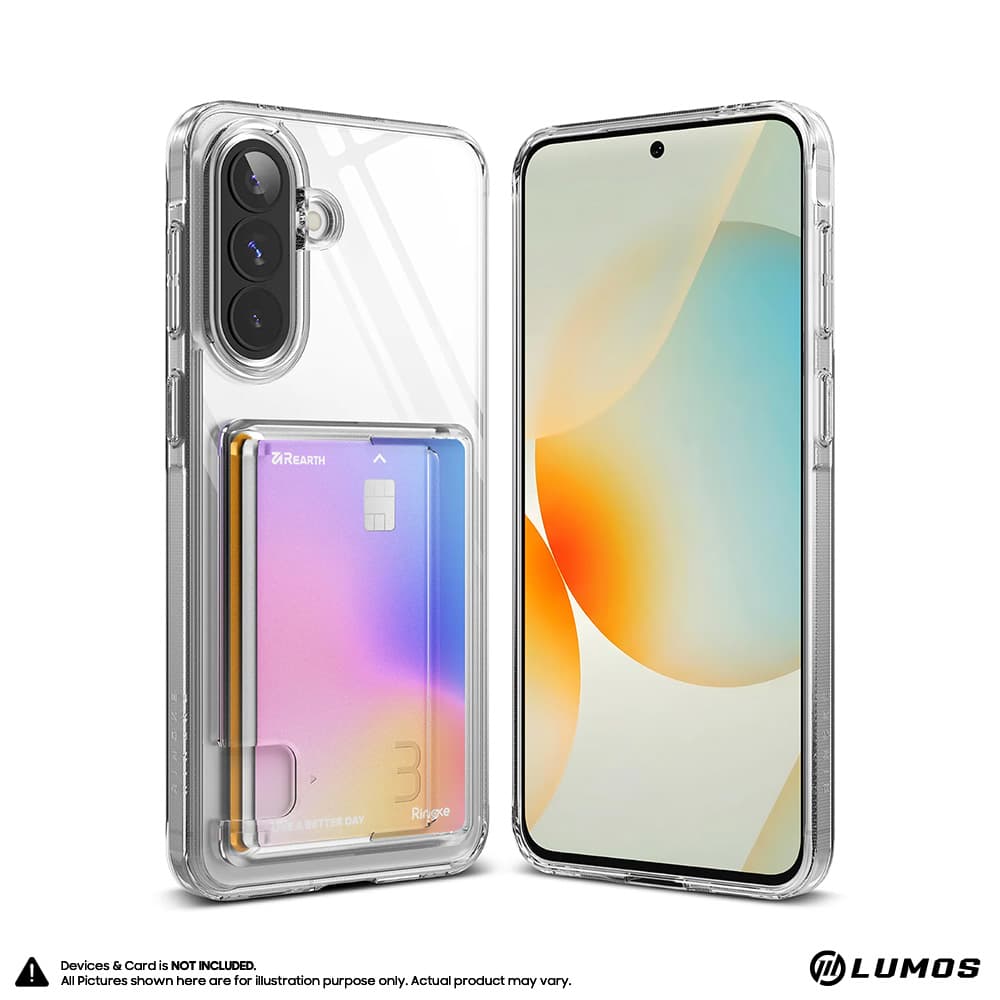 Ringke FUSION CARD for Samsung Galaxy A57 Protective Phone Case & Casing – Clear