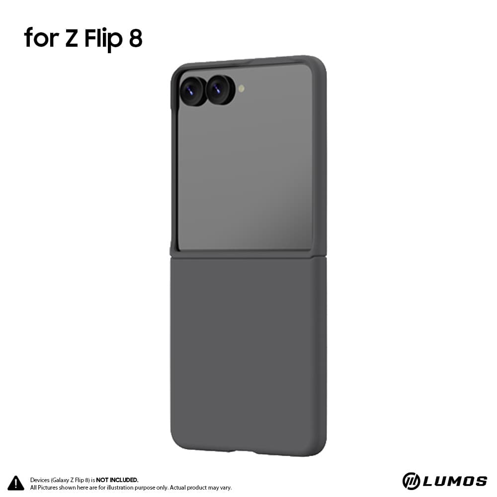Araree Samsung Galaxy Z Flip 8 Aero Flex M Magnetic Full Coverage Protection Hinge Protection Hinge Cover Phone Case – Black