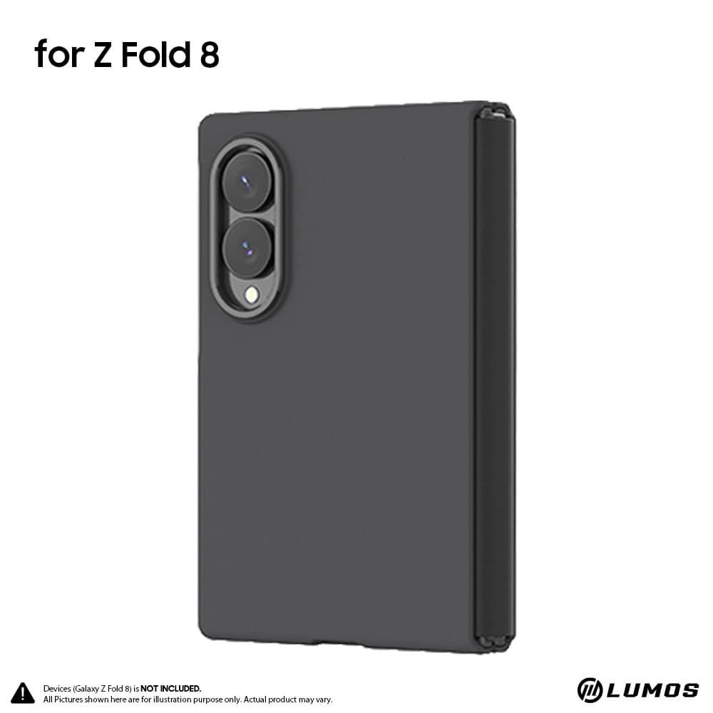 Araree Samsung Galaxy Z Fold 8 Aero Flex M Magnetic Full Coverage Protection Hinge Protection Hinge Cover Phone Case – Black