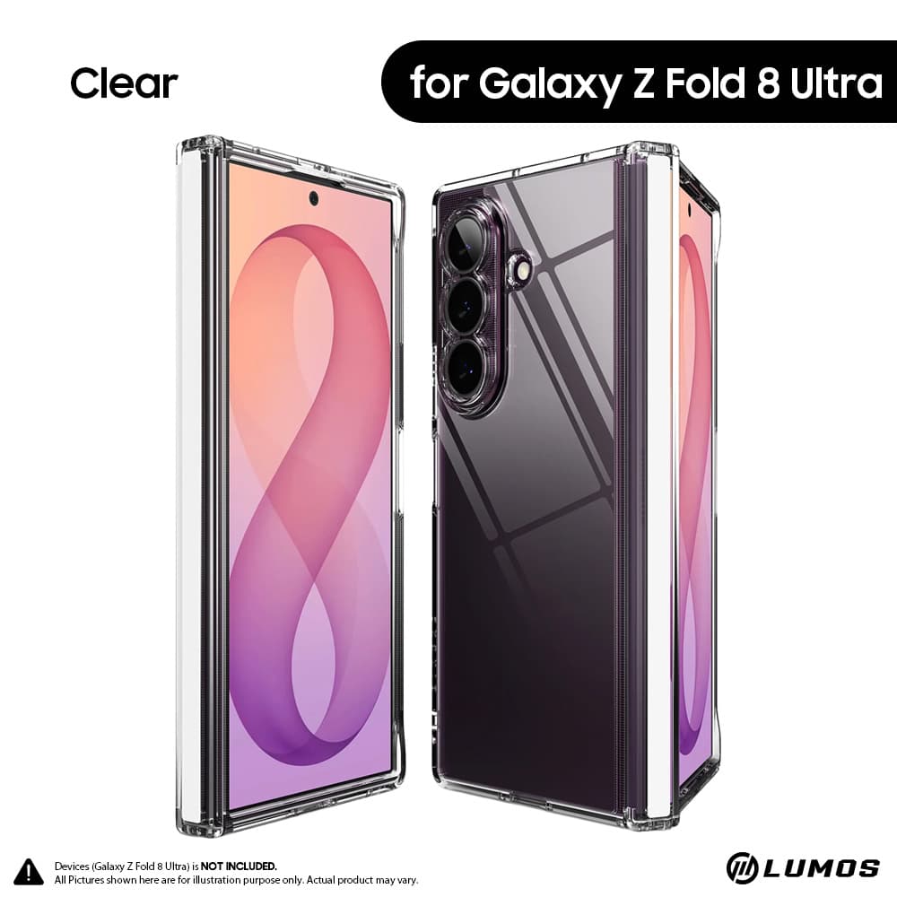Ringke FUSION FLAP for Samsung Galaxy Z Fold 8 Ultra Protective Phone Case – Clear