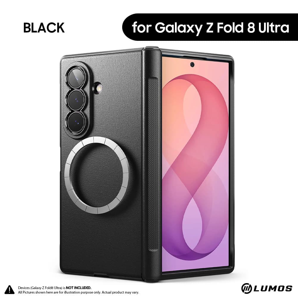 Ringke ONYX Flap Magnetic for Samsung Galaxy Z Fold 8 Ultra Protective Phone Case – Black