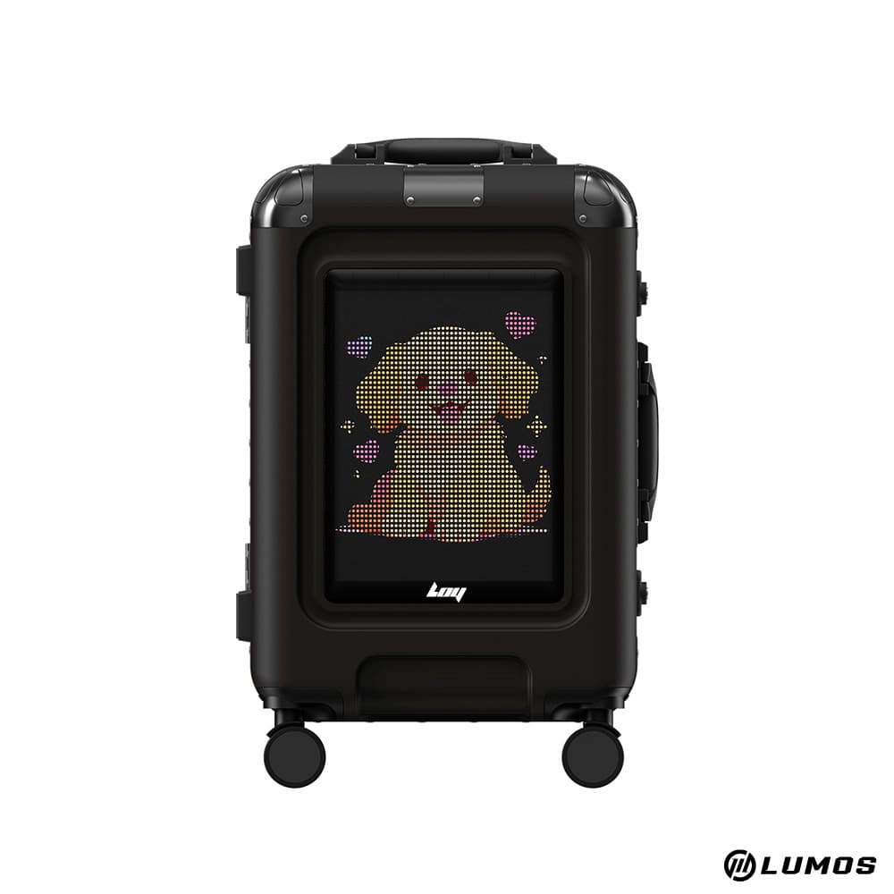 LOY LED Smart L5 Luggage Suitcase – Traveling Is No Longer Boring – Black